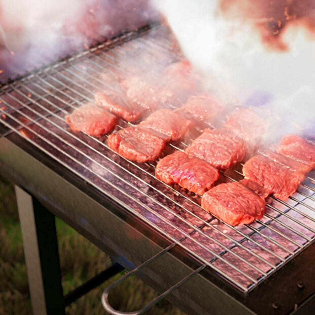 Extra-Large 59 × 40 cm Stainless Steel BBQ Grate – Compatible with Gas & Charcoal Grills