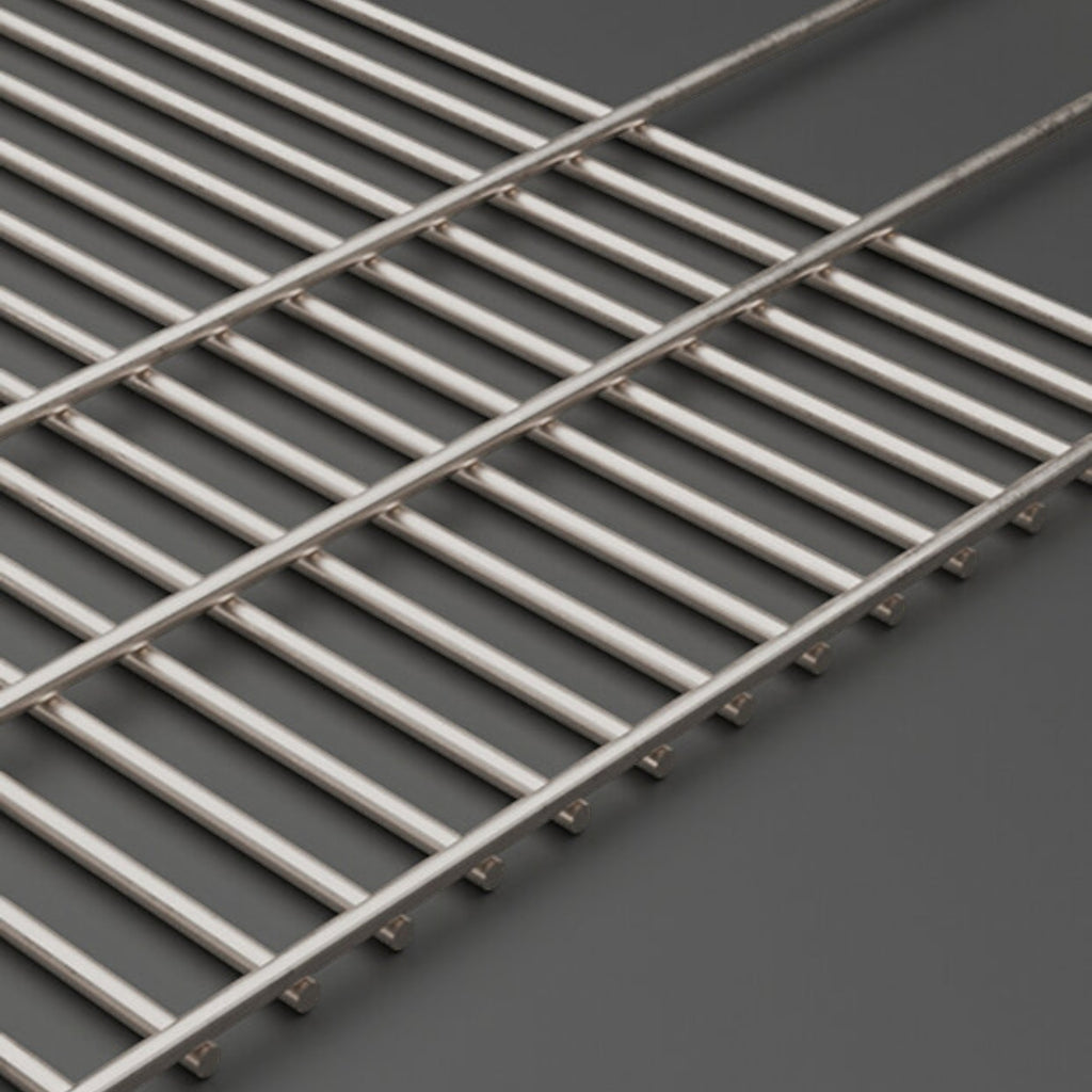 Extra-Large 59 × 40 cm Stainless Steel BBQ Grate – Compatible with Gas & Charcoal Grills