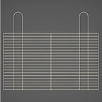 Extra-Large 59 × 40 cm Stainless Steel BBQ Grate – Compatible with Gas & Charcoal Grills