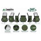 Camp&Fire 6L Insulated Lunch Bag – Thermal Cooler Bag with Zip Closure