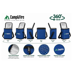 Camp&Fire 6L Insulated Lunch Bag – Thermal Cooler Bag with Zip Closure