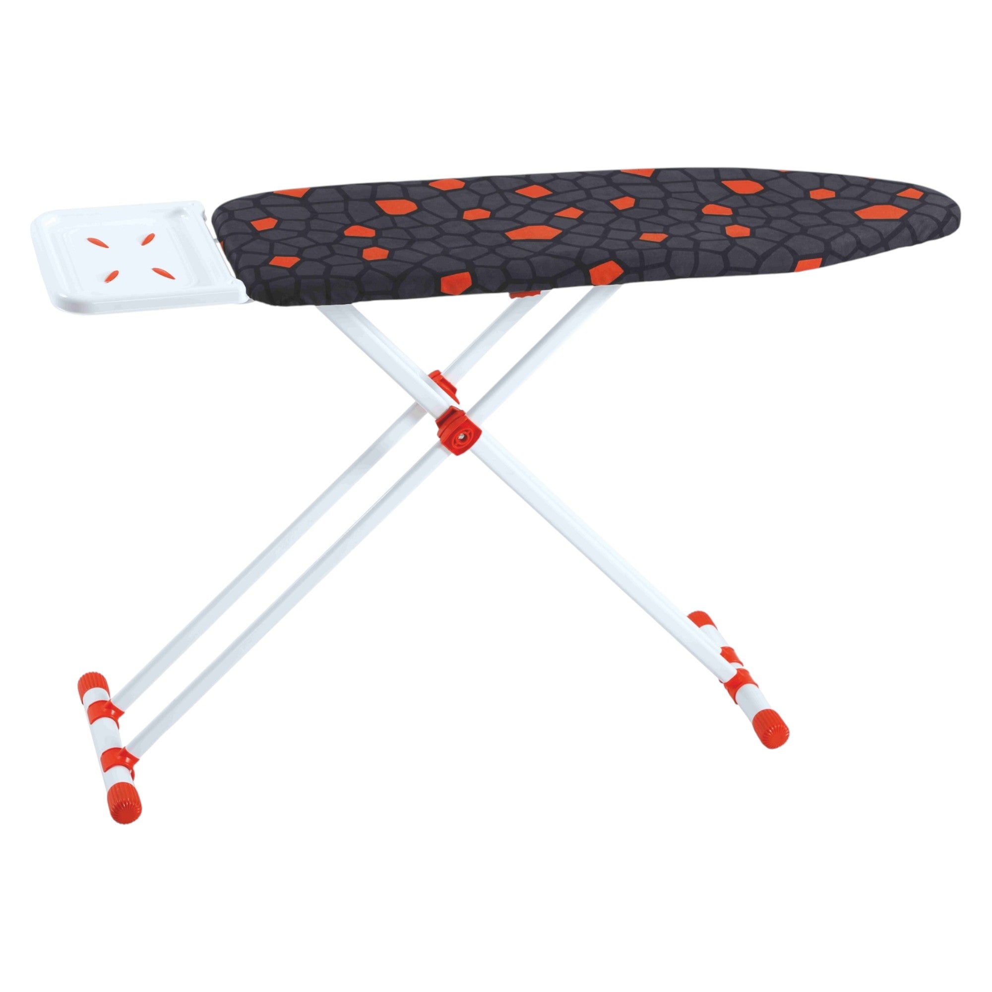 Ironing Board 114×36cm – Lightweight, Height Adjustable & Foldable with Steam Iron Rest