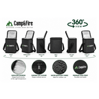 Camp&Fire 6L Insulated Lunch Bag – Thermal Cooler Bag with Zip Closure