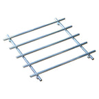 2-Piece Chrome Metal Trivet Set – Heat-Resistant Coasters for Hot Cookware