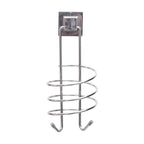 Wall-Mounted Hair Dryer Holder – Spiral Rack with Adhesive, No Drilling Needed