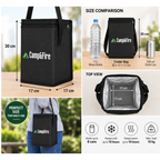 Camp&Fire 6L Insulated Lunch Bag – Thermal Cooler Bag with Zip Closure