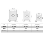 3-Piece Travel Luggage Set – Durable Hardshell Suitcases with Spinner Wheels & Lock