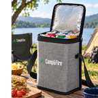 Camp&Fire 6L Insulated Lunch Bag – Thermal Cooler Bag with Zip Closure