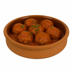 Set of 4 Terracotta Tapas Bowls Set 450ml (14.5cm) | Ovenproof Mediterranean Ramekins