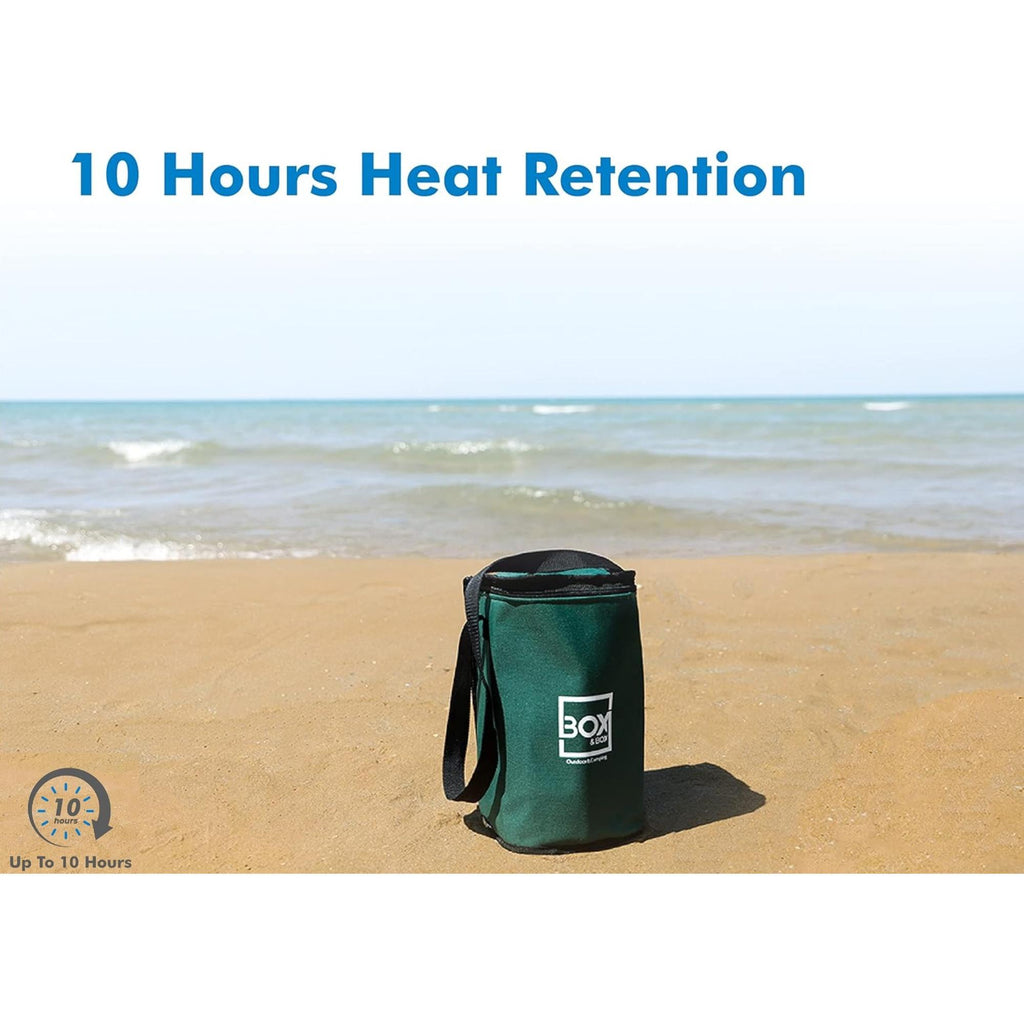 6L Insulated Thermal Lunch Bag – Keep Food Hot or Cold with Zipper Closure