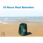 6L Insulated Thermal Lunch Bag – Keep Food Hot or Cold with Zipper Closure