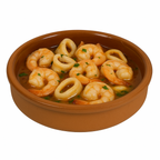 Set of 4 Terracotta Tapas Bowls Set 450ml (14.5cm) | Ovenproof Mediterranean Ramekins