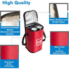 6L Insulated Thermal Lunch Bag – Keep Food Hot or Cold with Zipper Closure