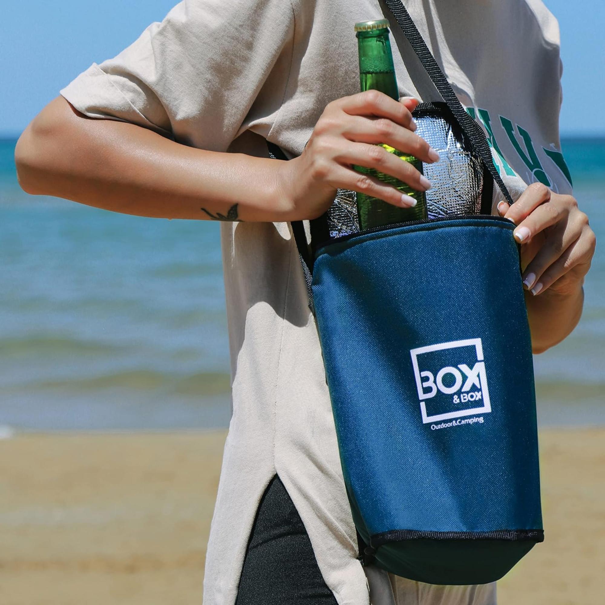 6L Insulated Thermal Lunch Bag – Keep Food Hot or Cold with Zipper Closure