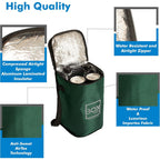 6L Insulated Thermal Lunch Bag – Keep Food Hot or Cold with Zipper Closure