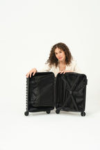 20” Lightweight Cabin Luggage – PP Hard Case with Spinner Wheels & Secure Lock