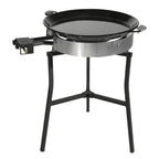 Paella Cooking Set. 20 Serving (60cm,24") – Paella Pan, Gas Burner & Tripod Stand – Full Outdoor Cooking Kit