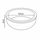 Set of 3 Terracotta Tapas Dishes Set 200ml (12cm) – Ovenproof Clay Ramekins