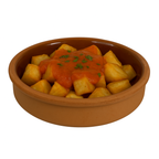 Set of 2 Terracotta Tapas Bowls Set 450ml (16cm) | Ovenproof Mediterranean Ramekins