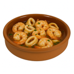 Set of 4 Terracotta Tapas Bowls Set 450ml (16cm) | Ovenproof Mediterranean Ramekins