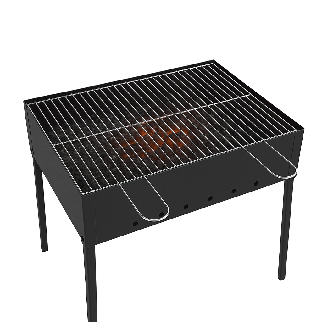 Extra-Large 59 × 40 cm Stainless Steel BBQ Grate – Compatible with Gas & Charcoal Grills