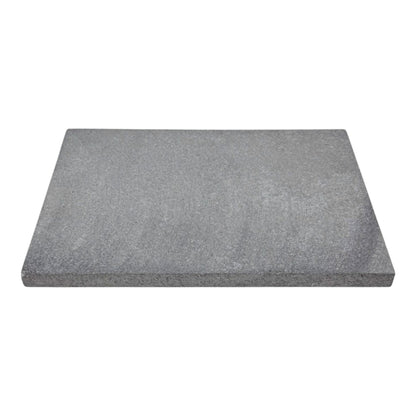 Pizza Baking Stone - Rectangular. Multi-Purpose Lava Stone for Oven & BBQ. Serving Stone.