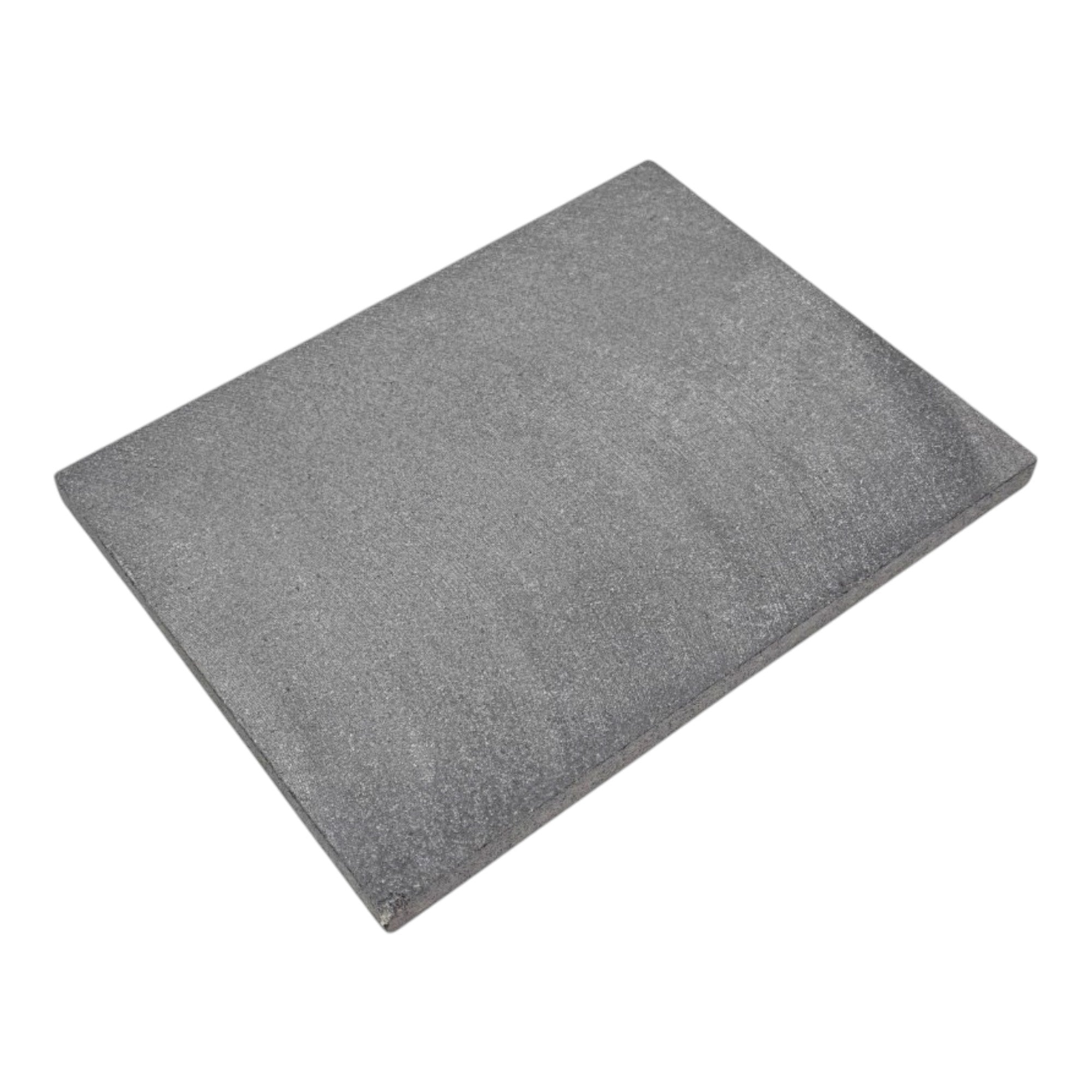 Pizza Baking Stone - Rectangular. Multi-Purpose Lava Stone for Oven & BBQ. Serving Stone.