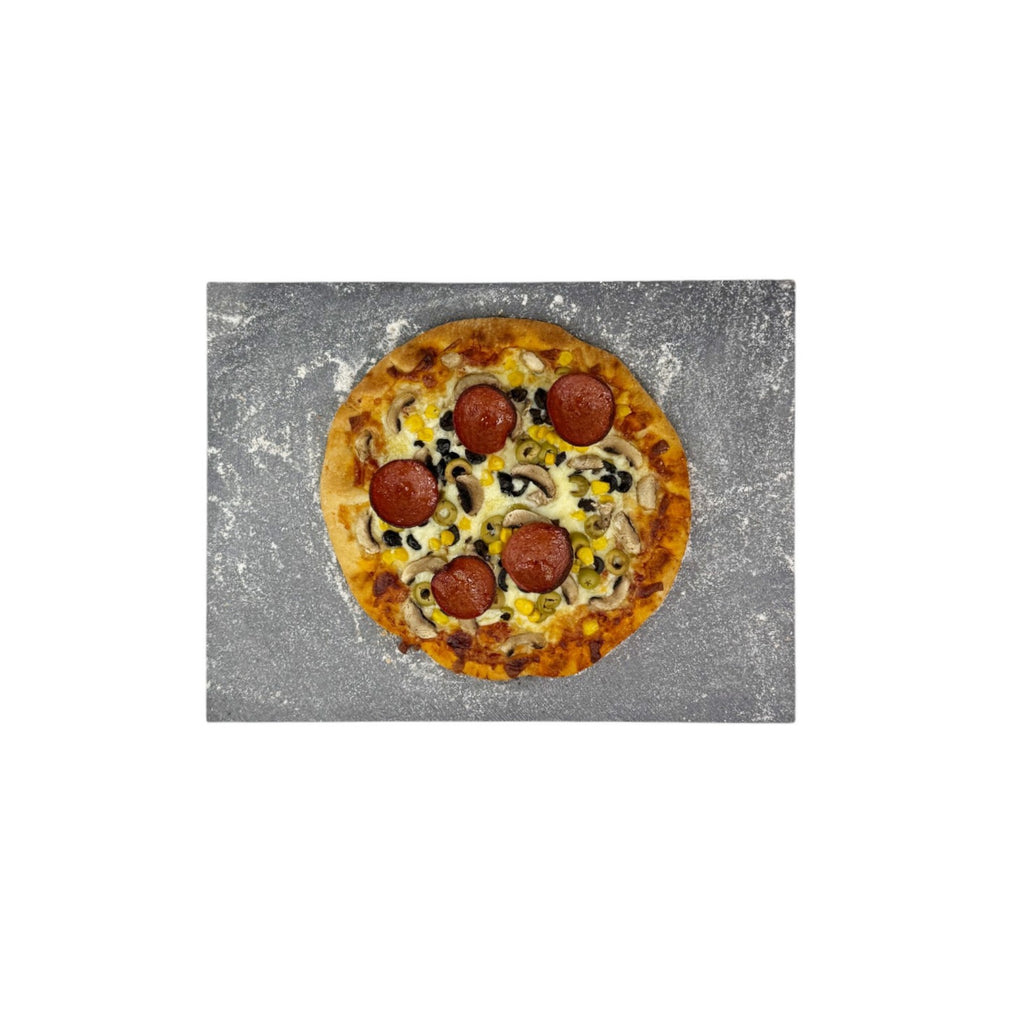 Pizza Baking Stone - Rectangular. Multi-Purpose Lava Stone for Oven & BBQ. Serving Stone.