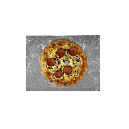 Pizza Baking Stone - Rectangular. Multi-Purpose Lava Stone for Oven & BBQ. Serving Stone.