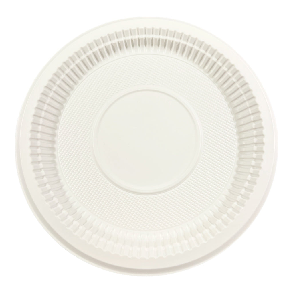 9-Inch Heavy Duty Paper Plates. Eco-Friendly Round Tableware. Microwave Safe.