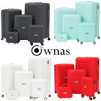 5-Piece Travel Lightweight Luggage Set – Hardshell Suitcases with Spinner Wheels & Lock