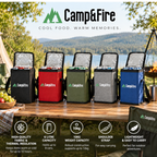 Camp&Fire 6L Insulated Lunch Bag – Thermal Cooler Bag with Zip Closure
