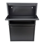 Slimline Metal Shoe Cabinet Anthracite – Modern, Space-Saving Storage Solution