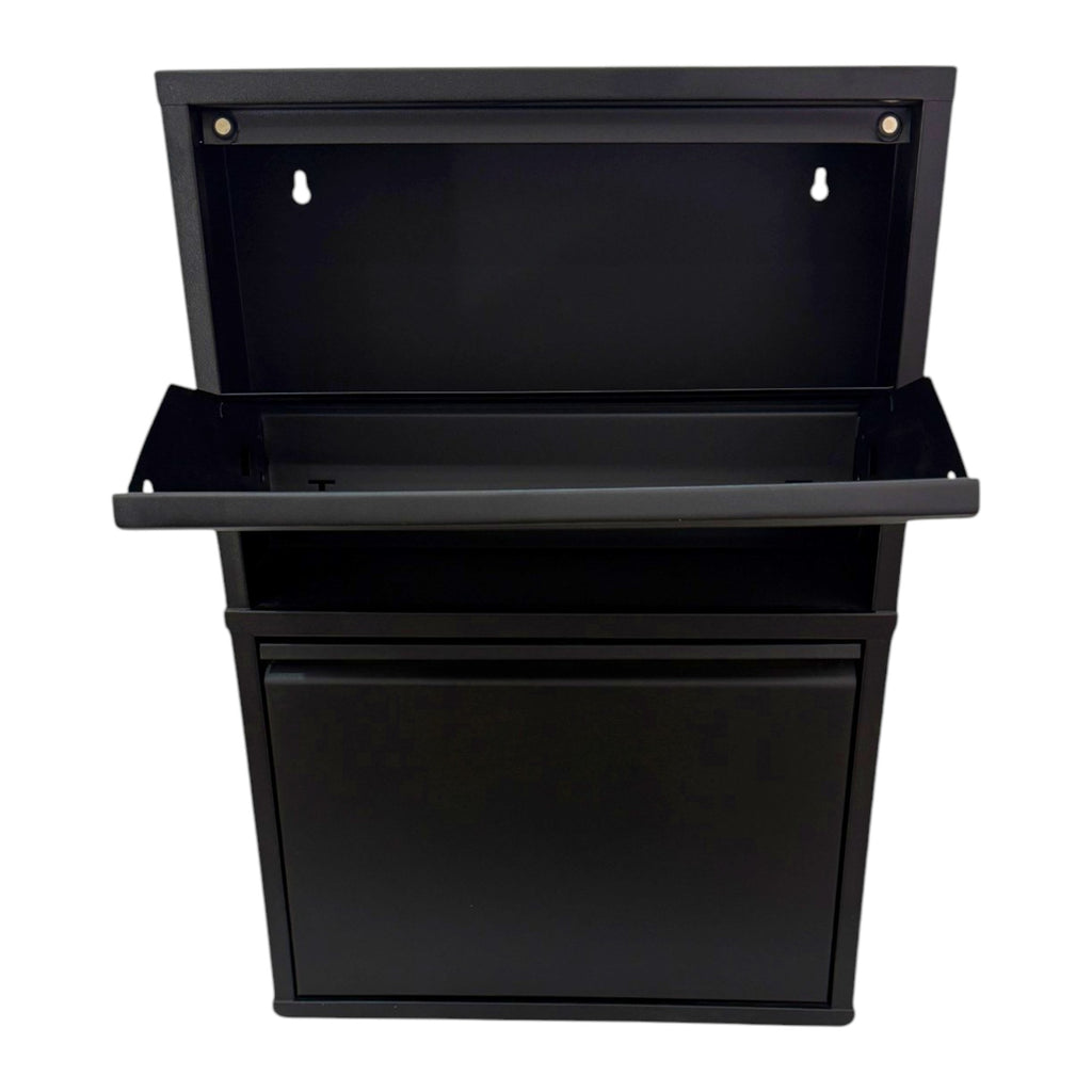 Slimline Metal Shoe Cabinet Black – Modern, Space-Saving Storage Solution