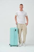 28” Large Hardshell Luggage – Lightweight Polypropylene Suitcase with Spinner Wheels & Lock