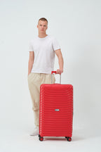 28” Large Hardshell Luggage – Lightweight Polypropylene Suitcase with Spinner Wheels & Lock