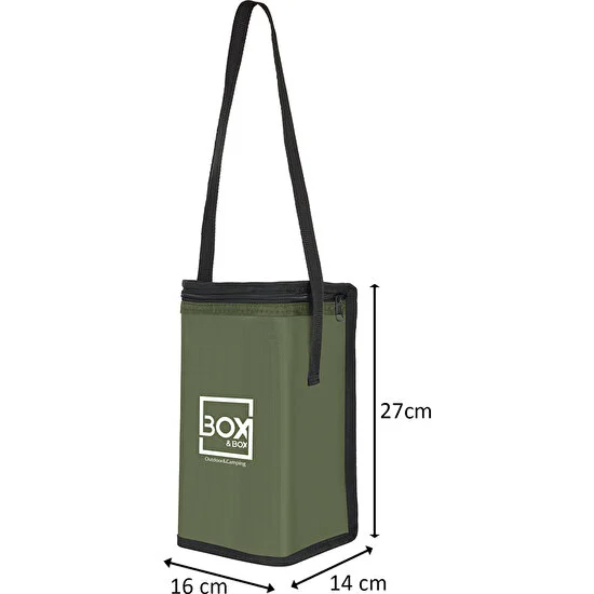 6L Insulated Thermal Lunch Bag – Keep Food Hot or Cold with Zipper Closure