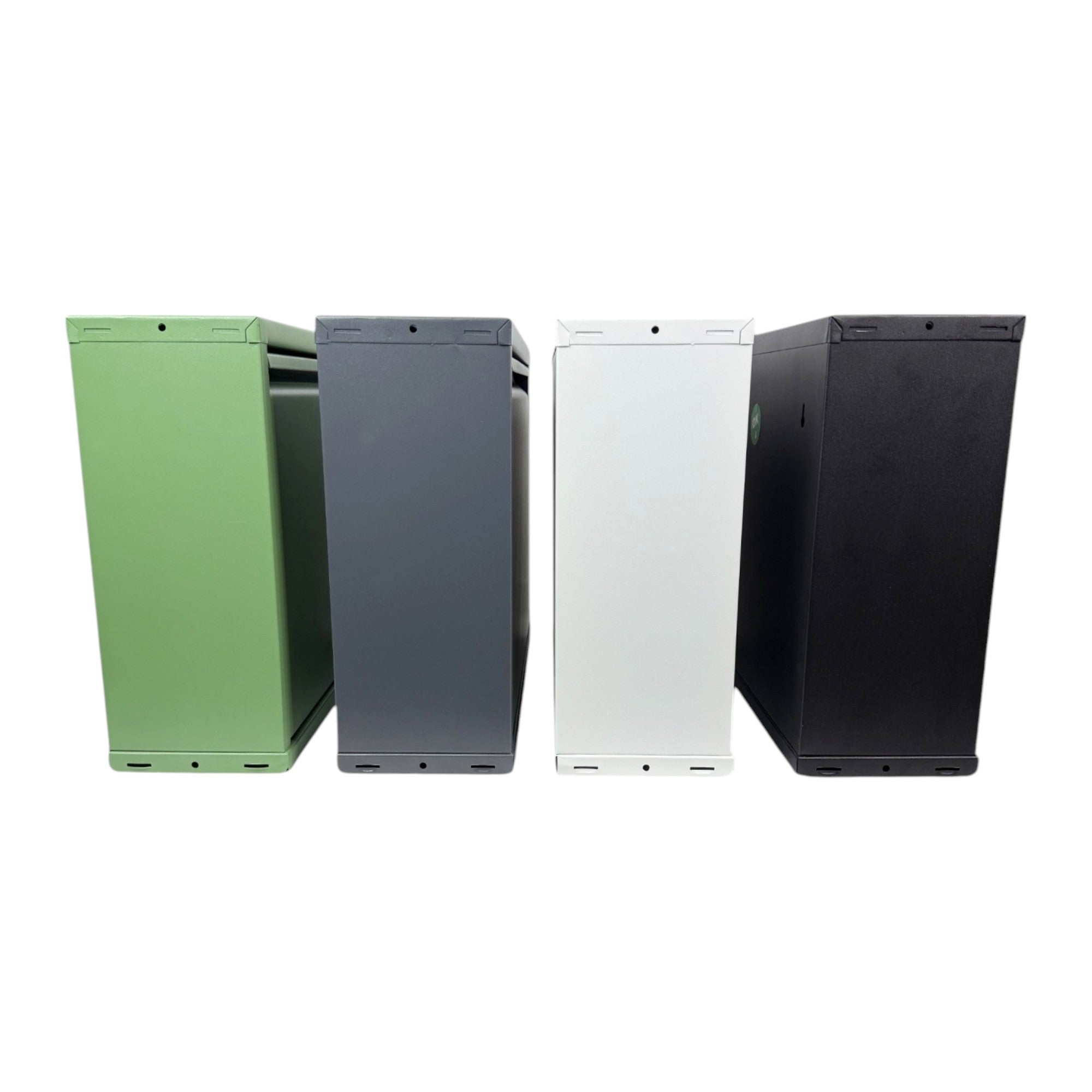 Slimline Metal Shoe Cabinet Anthracite – Modern, Space-Saving Storage Solution