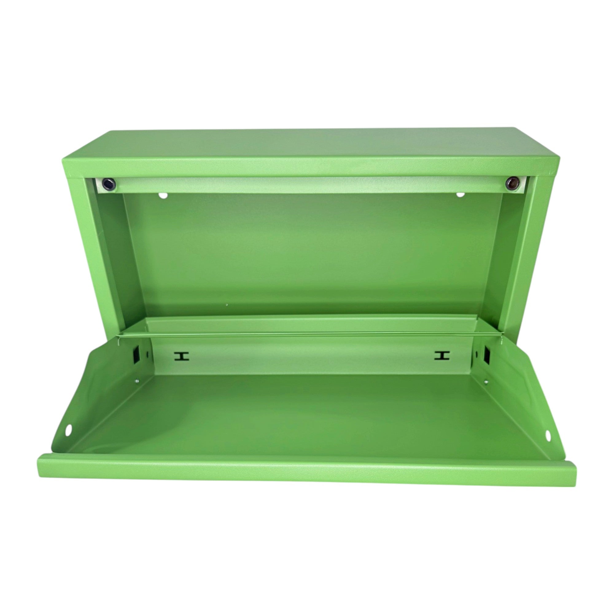 Slimline Metal Shoe Cabinet Green – Modern, Space-Saving Storage Solution