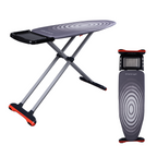 Extra-Large Ironing Board 127×46cm – Height Adjustable, Foldable with Steam Unit Holder.