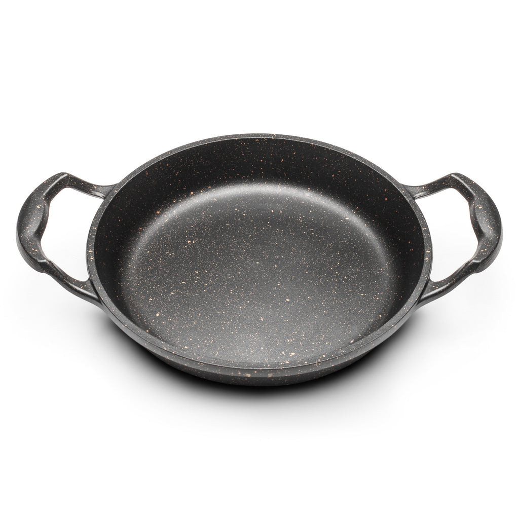 3-Piece Granite Non-Stick Frying Pan Set | Induction, Oven & Dishwasher Safe Cookware