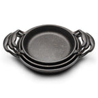 3-Piece Granite Non-Stick Frying Pan Set | Induction, Oven & Dishwasher Safe Cookware