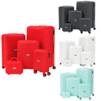 5-Piece Travel Lightweight Luggage Set – Hardshell Suitcases with Spinner Wheels & Lock