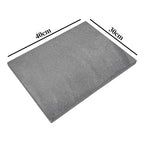 Pizza Baking Stone - Rectangular. Multi-Purpose Lava Stone for Oven & BBQ. Serving Stone.