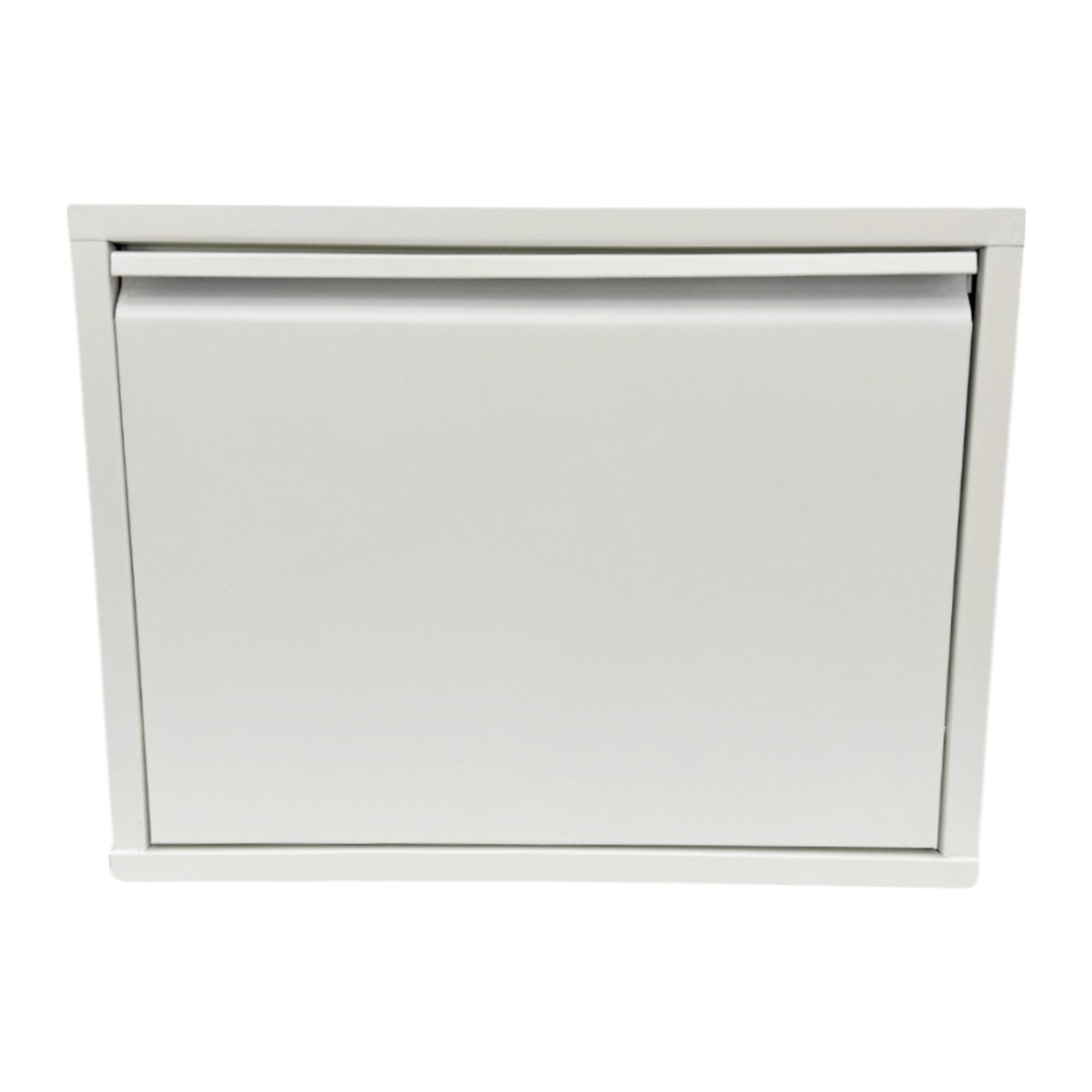 Slimline Metal Shoe Cabinet White – Modern, Space-Saving Storage Solution